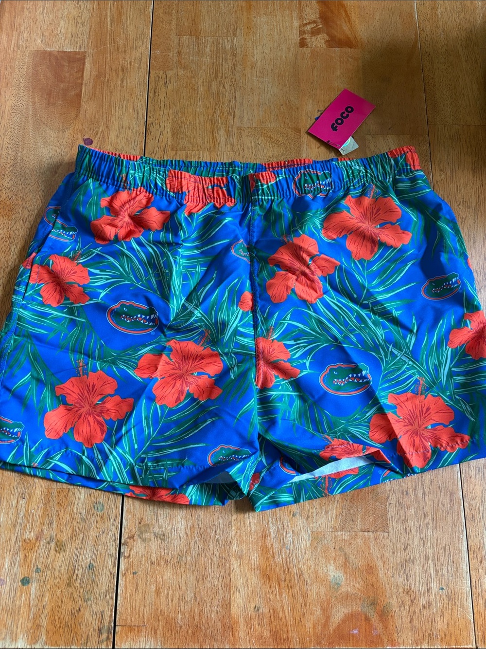 NWT MENS FOCO FLORIDA GATOR SWIM TRUNKS